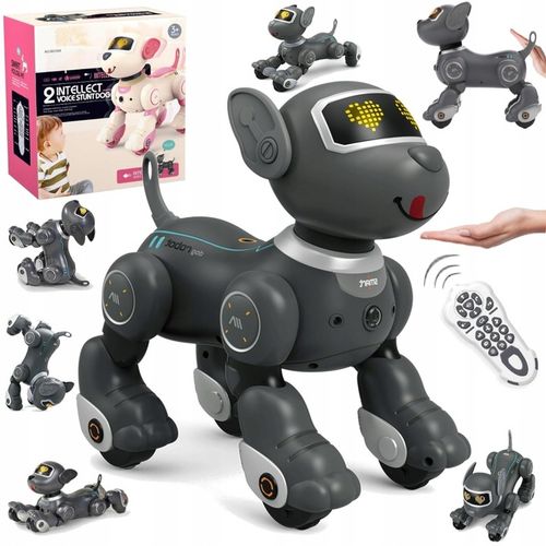 ROBOT INTERAKTYWNY ROBO PIES PIESEK ZDALNIE STEROWANY GŁOSEM PILOT DOTYK na Arena.pl