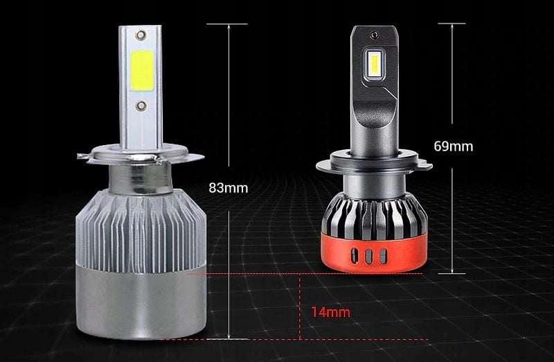 H7 F6 LED zdjęcie 10