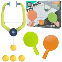 DLA DZIECI STÓŁ DO PING PONGA Z KOMPLETEM AKCESORIÓW