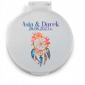 LUSTERKO personalizowane podziękowania dla gości WESELE ŚLUB NADRUK UV