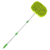 Szczotka Mop Teleskopowa do Mycia Samochodu Dachu Okien Szyb Uniwersalna