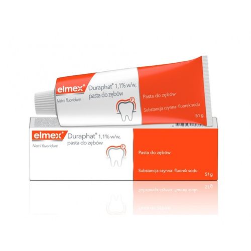 Elmex Duraphat 1,1% pasta do zębów 51g na Arena.pl