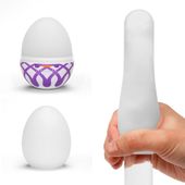 tenga masturbator - jajko egg mesh rozciągliwe sex