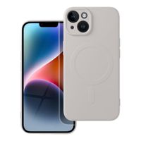 Futerał SILICONE MAG COVER kompatybilny z MagSafe do IPHONE 14 biały