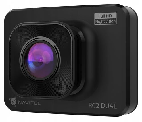 Wideorejestrator kamera samochodowa Navitel RC2 Dual Przód tył Full HD 2" na Arena.pl
