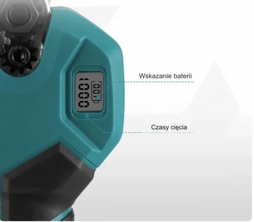 SEKATOR ELEKTRYCZNY AKUMULATOROWY 2X BATERIA 30mm COmmon zdjęcie 4