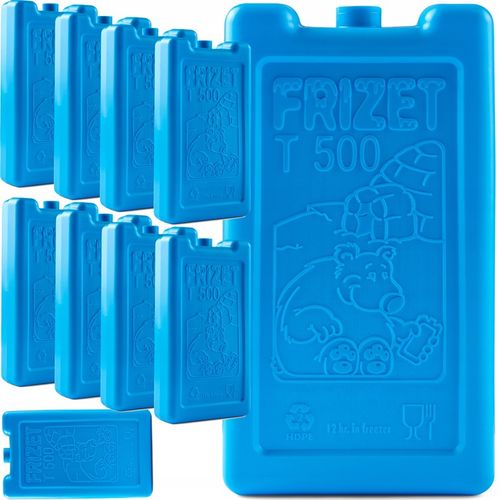 10x WKŁADY MROŻĄCE ŻELOWE DO LODÓWKA TURYSTYCZNA 10 SZTUK MEGA DUŻE 500ml na Arena.pl