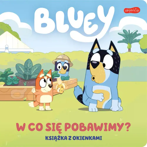 Bluey. W co się pobawimy? Książka z okienkami na Arena.pl