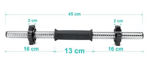 gryf krótki 45cm / 25mm gwintowany na Arena.pl
