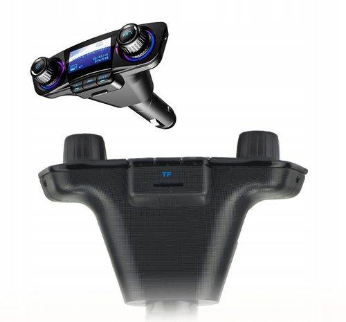 TRANSMITER FM BLUETOOTH ŁADOWARKA 3,1A 2xUSB MP3 na Arena.pl