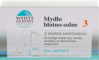 WHITE FLOWERS EXPERIENCE MYDŁO W KOSTCE BŁOTNOSOLNE Z MORZA MARTWEGO 100 G