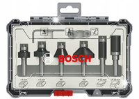 BOSCH ZESTAW FREZÓW 6szt. UCHWYT 8mm TRIM & EDGING B2607017469