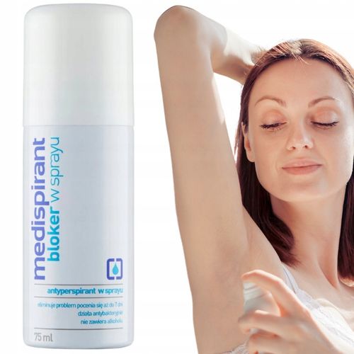 Antyperspirant spray 75 ml Medispirant bloker potu pod pachy na Arena.pl