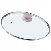 POKRYWA POKRYWKA ŻAROODPORNA SZKŁO NA GARNEK 28cm