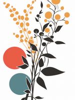 Plakat 30x40cm Rozkwitające Życie