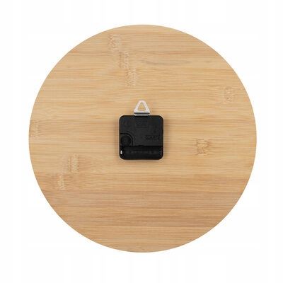 Bambusowy ZEGAR ścienny z nadrukiem UV prezent dla STRAŻAKA na Arena.pl