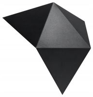 Kinkiet Nowoczesny SOLIDO Czarny 2x40W G9 27cm - Sollux Lighting
