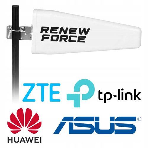 ANTENA ZEWNĘTRZNA DO ROUTERA INTERNETU DUAL 3G 4G 5G LTE ZTE HUAWEI 10m na Arena.pl