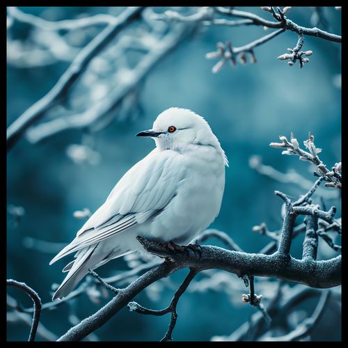 Plakat 50x50cm Perłowy Ptak na Arena.pl