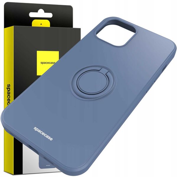 Spacecase Silicone Ring Iphone 12 Pro Max Blue zdjęcie 8