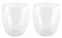 Zestaw 2 szklanek DRINK LINE, transparentny