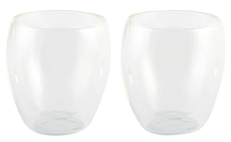 Zestaw 2 szklanek DRINK LINE, transparentny zdjęcie 1