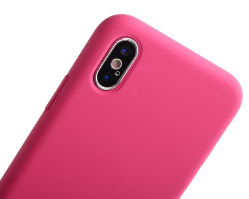 GUESS SILICONE CASE - iPhone XS Max - PINK na Arena.pl