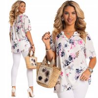 Niesamowita BLUZKA Koszulowa KOSZULA Plus Size Dużo Kolorów Rozmiarów