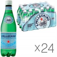 San Pellegrino Woda Mineralna Gazowana Naturalne Nasycenie - PET - 24x0,5L