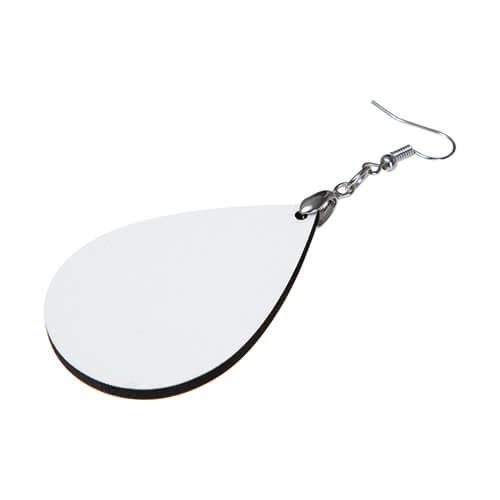 Kolczyki z MDF-u do sublimacji - kropla zdjęcie 2