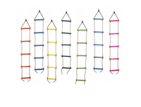 Drabinka z plastikowymi drążkami 5 stopni