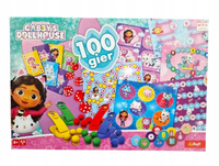 100 GIER PLANSZOWYCH GABI KOCI DOMEK GRA RODZINNA LOGICZNA ZWIERZĄTKA 02721