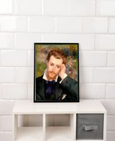 Eugène Murer (Hyacinthe Eugène Meunier, 1841–1906), Auguste Renoir - plakat 30x40 cm