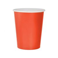 kubeczki papierowe czerwone 250 ml/14 szt.