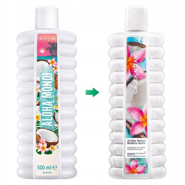 Avon – płyn do kąpieli Aloha Monoi 500 ml zdjęcie 3