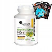 ALINESS RHODIOLA ROSEA RÓŻENIEC GÓRSKI 500MG 60KAP ENZYMY TRAWIENNE