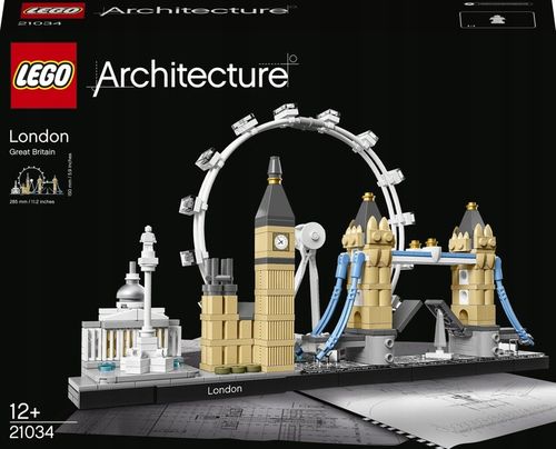 LEGO Architecture 21044 Paryż LEGO ARCHITECTURE 21034 Londyn na Arena.pl