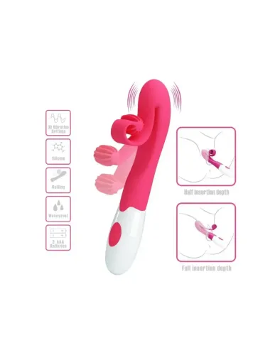 ROMANCE - PINK VIBRATOR AND STIMULATOR 30 SPEEDS na Arena.pl