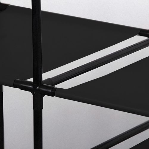 Wieszak na Ubrania Stojący Stojak Loft Czarny Wieszaki Podłogowy na Arena.pl