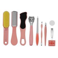 zestaw do pedicure manicure wielofunkcyjny 10szt