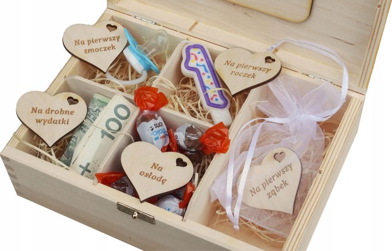 PUDEŁKO WSPOMNIEŃ PREZENT CHRZEST ROCZEK METRYCZKA zdjęcie 9