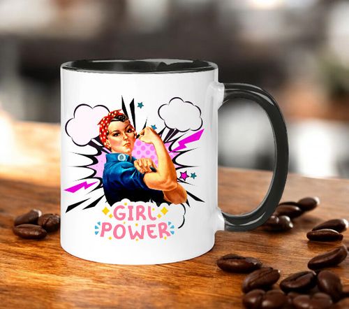 KUBEK Z NADRUKIEM PREZENT DLA KOLEŻANKI DZIEWCZYNY ŻONY MAMY DZIEŃ KOBIET na Arena.pl