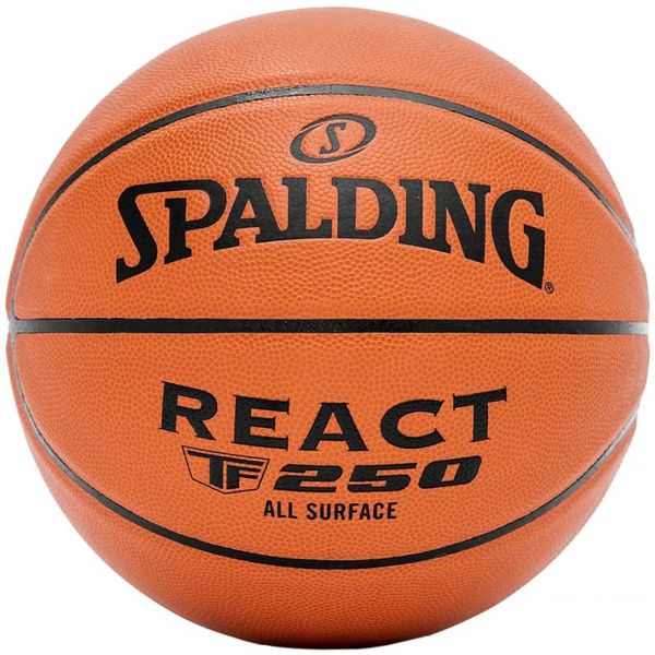 Piłka do koszykówki Spalding React TF-250 76803Z — Rozmiar: 5 zdjęcie 1