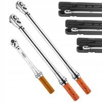 NEO Zestaw 3 Kluczy Dynamometrycznych Zakres od 5 do 350 Nm Etui Certyfikat