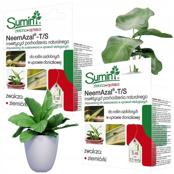 NEEMAZAL T/S PREPARAT NA ZIEMIÓRKI inne szkodniki, oprysk roślin ozdobnych zdjęcie 1