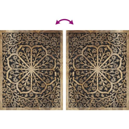 4-cz. zestaw mebli łazienkowych, lite drewno mango na Arena.pl