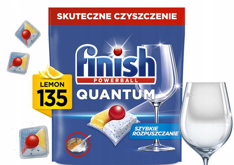FINISH Kapsułki Quantum 135 lemon zdjęcie 13