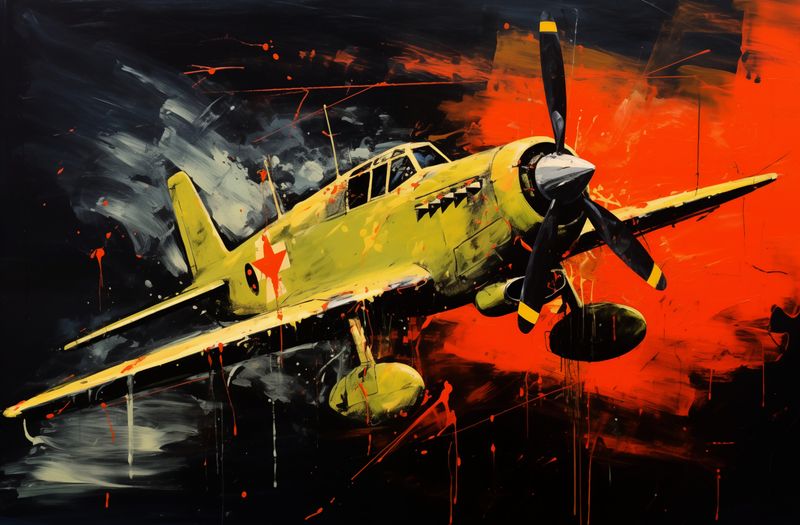 Plakat 91,5x60cm Barwny Przelot zdjęcie 1