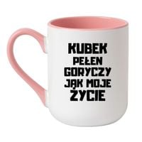 Elegant Biało-Różowy 330 ml