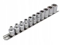 ZESTAW KLUCZY NASADOWYCH E-TORX 11elem. 3/8″ NASADKI NASADEK
